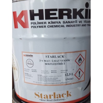 Sh.10.00 Starlack 2 1 Mat İmat Vernik Sertleştirici 12 5 Lt